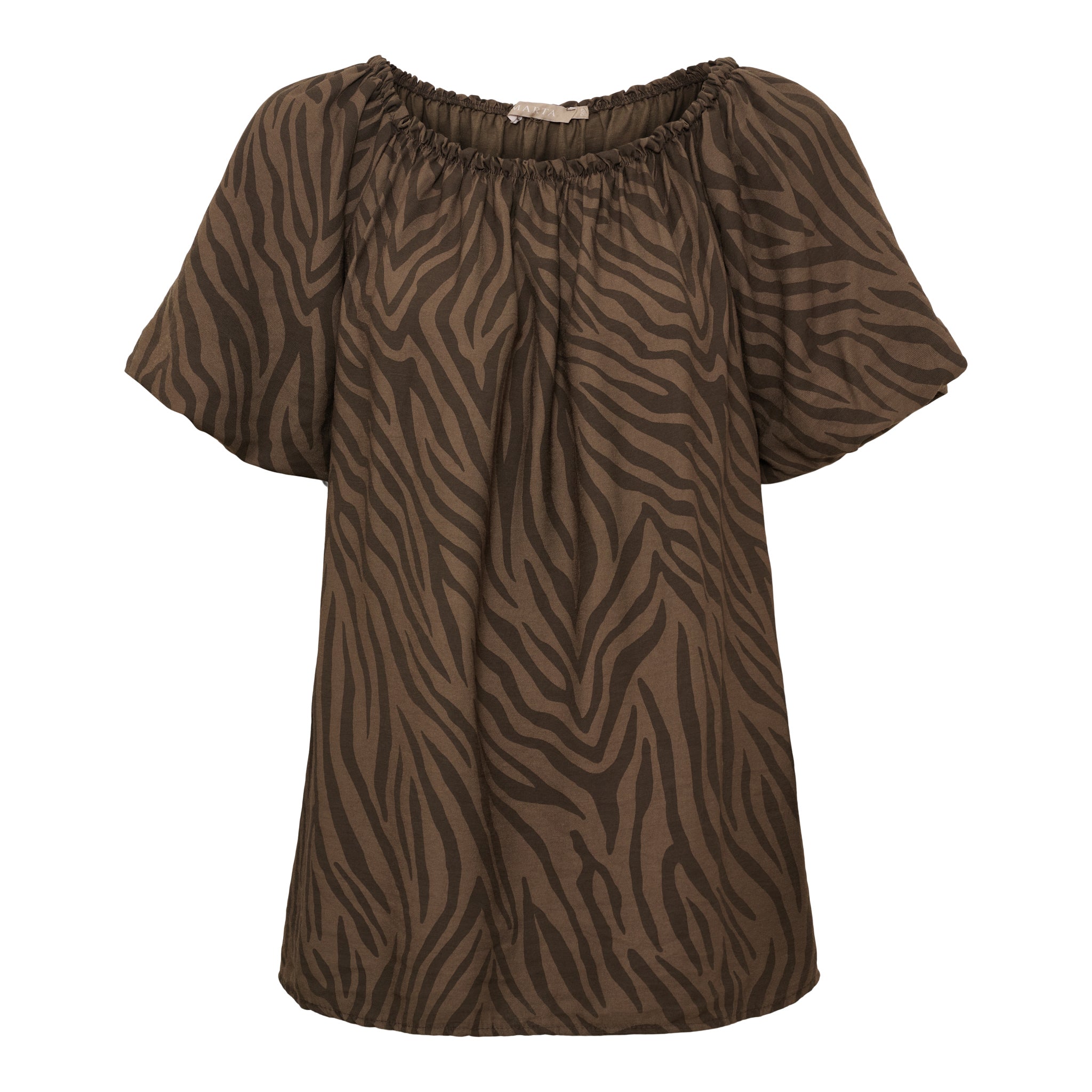 Pusero Zebra tummanruskea Marta du Chateau