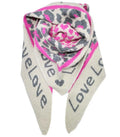 Neulehuivi fuksia / beige Marta du Chateau