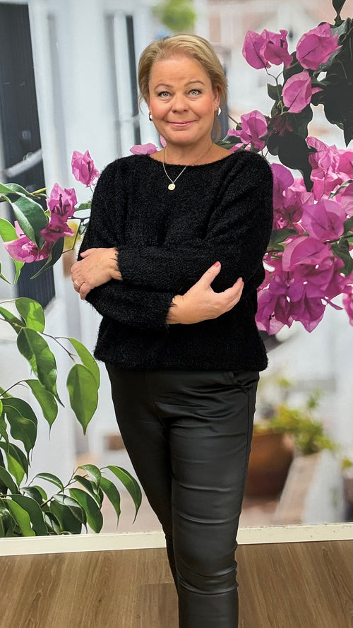 Anouk neulepusero musta Marta du Chateau