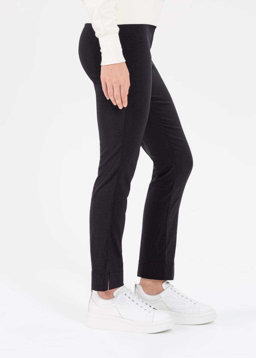 Ina stretch housut tummansiniset Stehmann